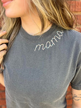 Load image into Gallery viewer, Mama Embroidered Collar Tee
