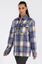 Load image into Gallery viewer, Boyfriend Brushed Flannel Shacket
